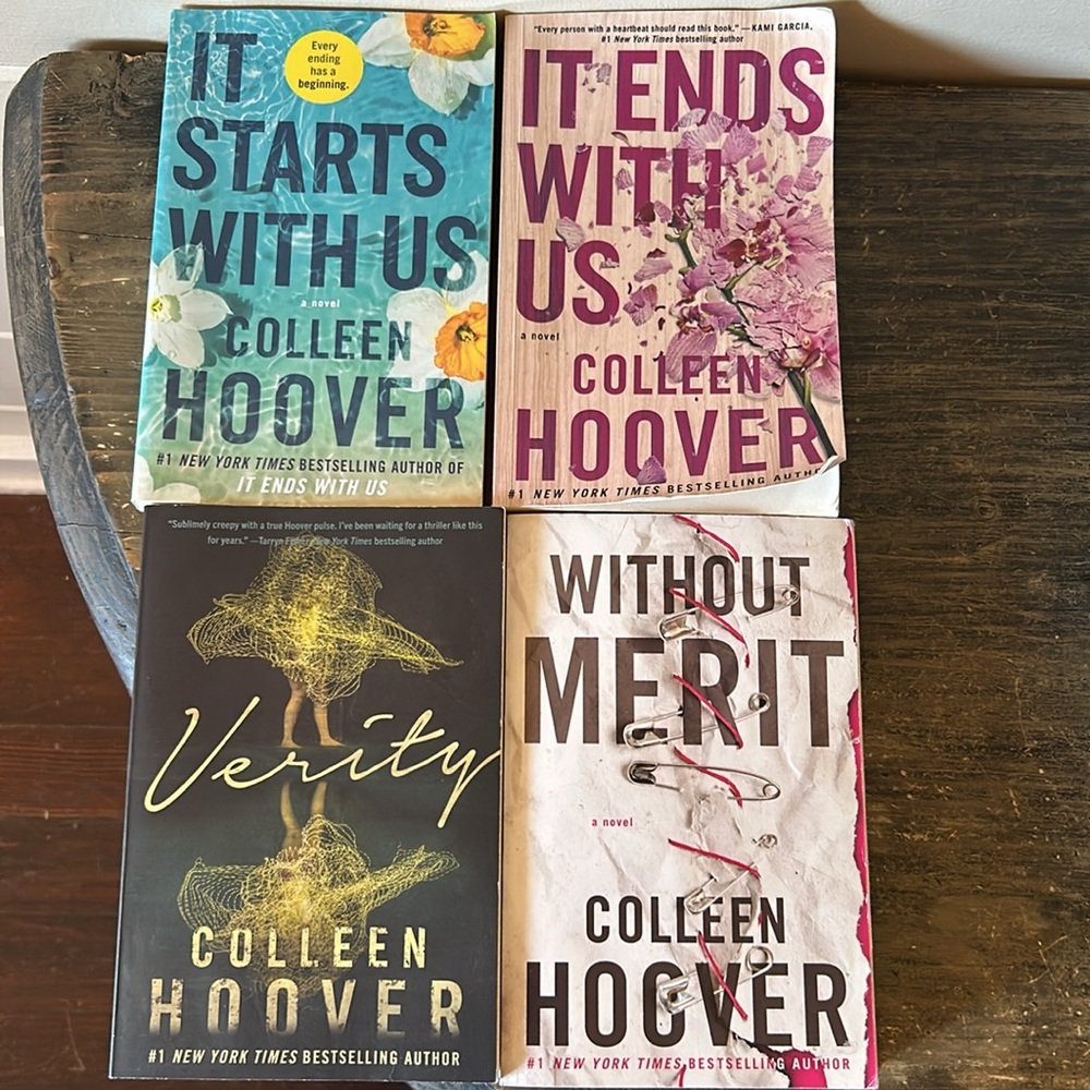 Emotional Rollercoaster: 4 Colleen Hoover Favorites in One Bundle!